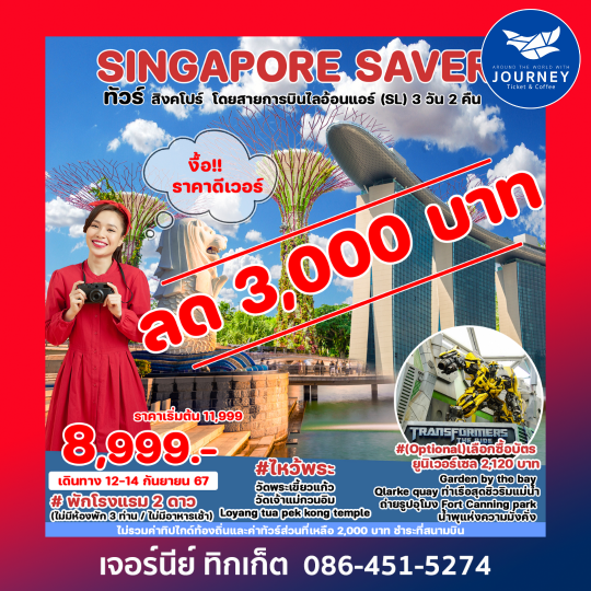 SINGAPORE SAVER 3D2N