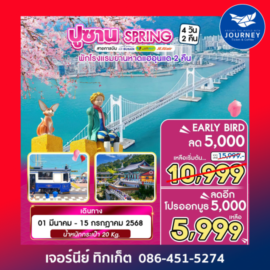 BUSAN SPRING 4วัน 2คืน