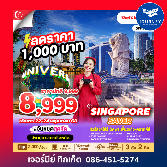 SINGAPORE SAVER 3D2N