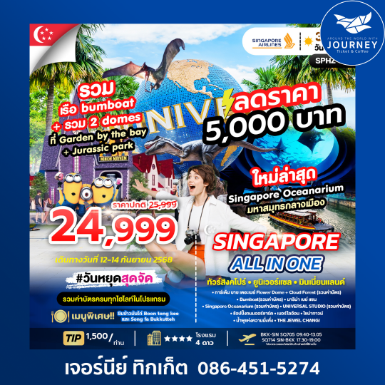 ALL IN ONE SINGAPORE 3D2N